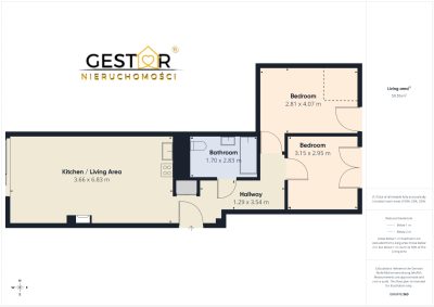 🏡✨ Na sprzedaż piękne, wykończone mieszkanie – Bielawa ✨🏡