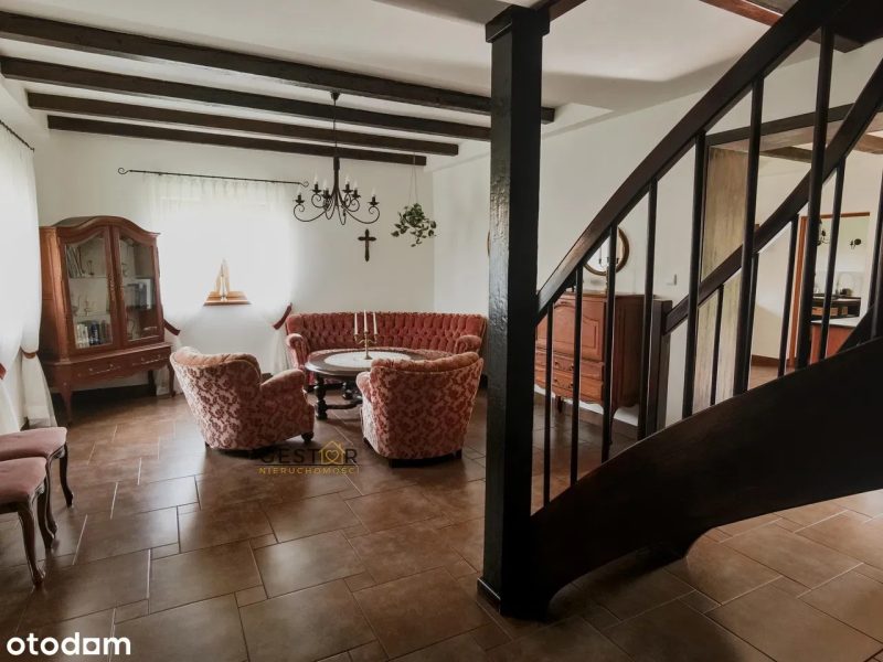 🏡 Wyjątkowy dom po generalnym remoncie | 262,20 m² | Działka 5739 m² | Mościsko